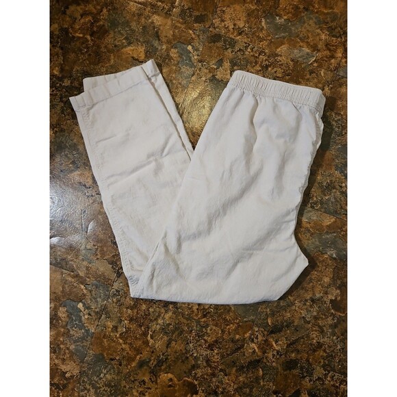 Hollister Pull-on on Linen Blend baggy Pants Size Large Epic Flex (A135) - Picture 3 of 7
